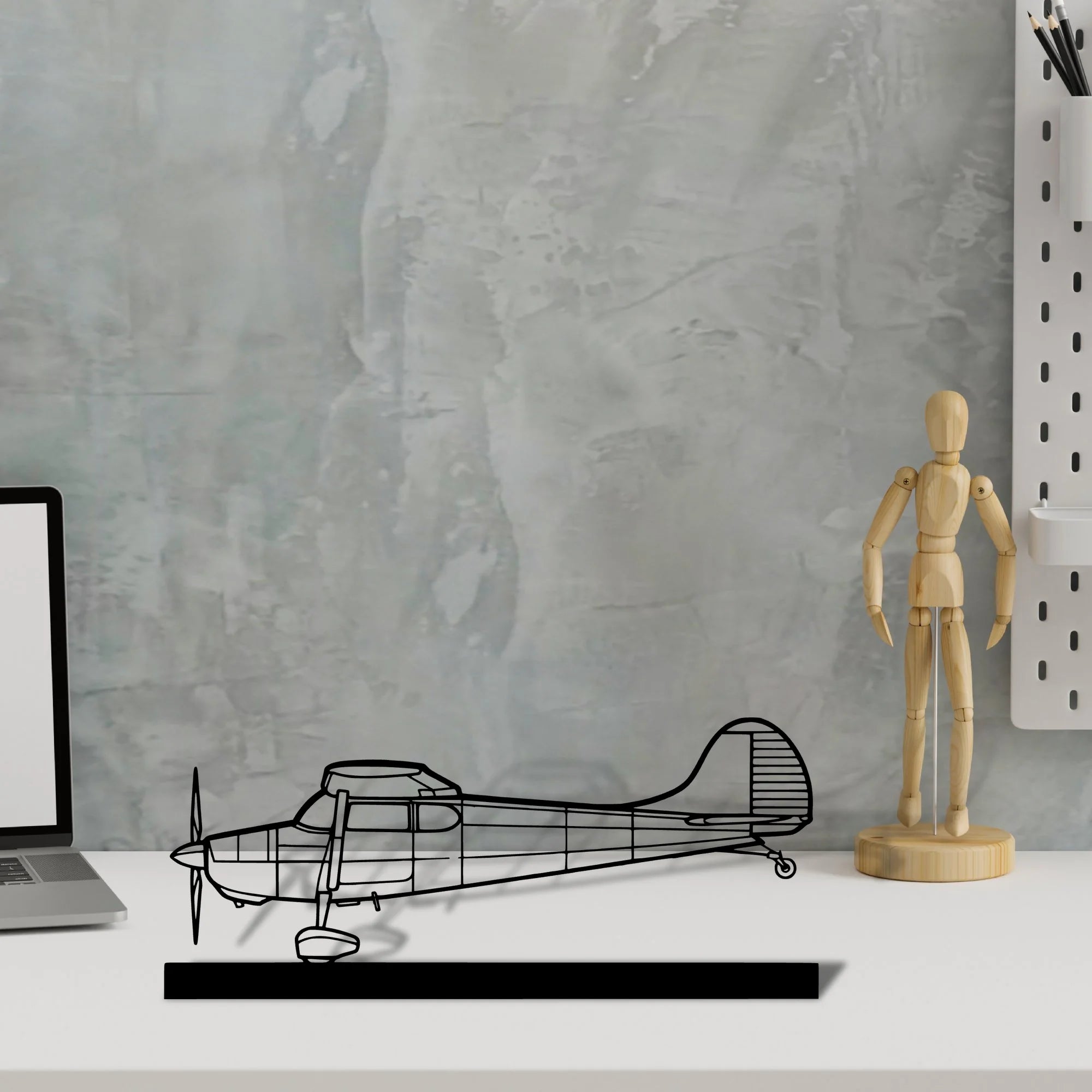 170b Silhouette Metal Art Stand - Aero Silhouette