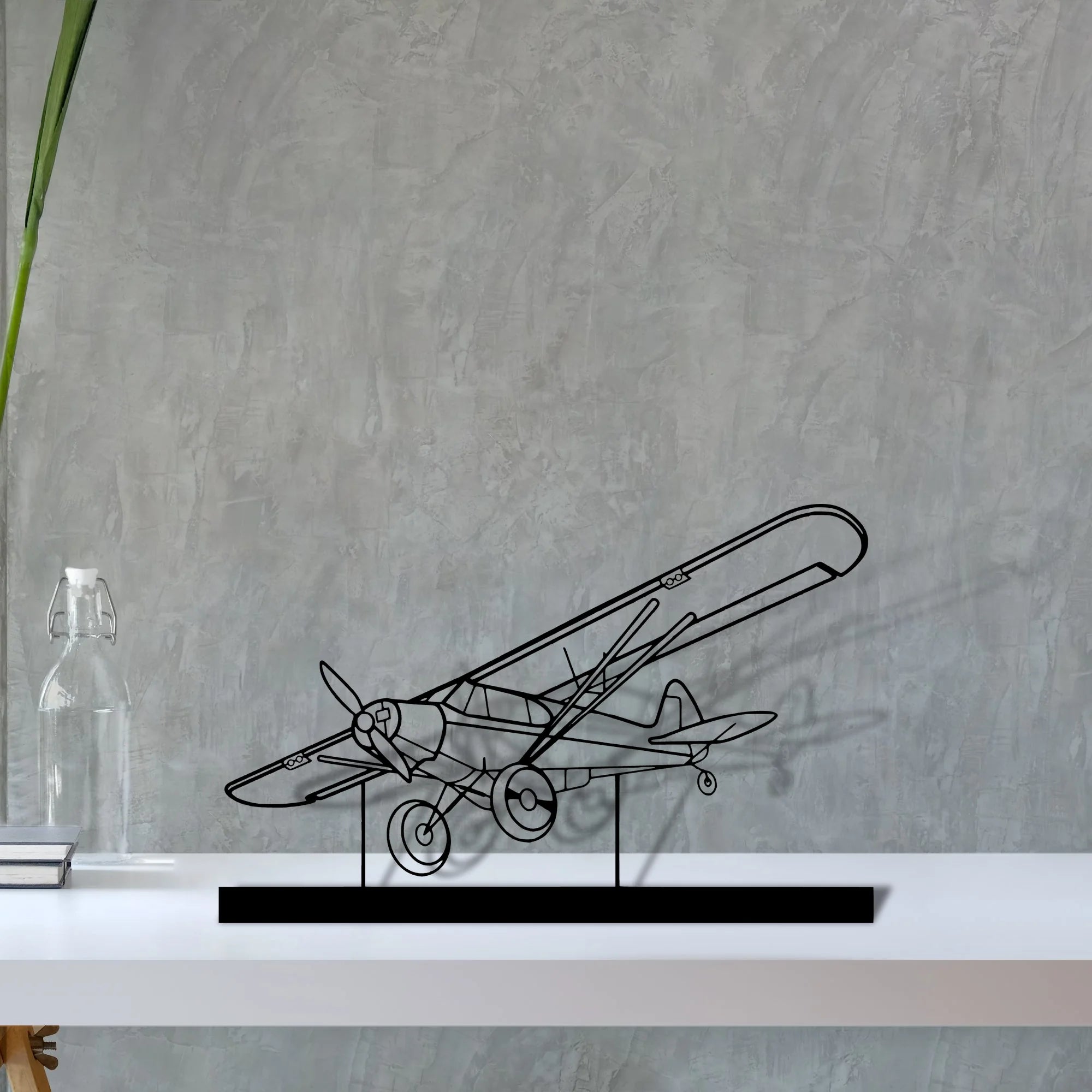 180-skywagon-4 Silhouette Metal Art Stand - Aero Silhouette