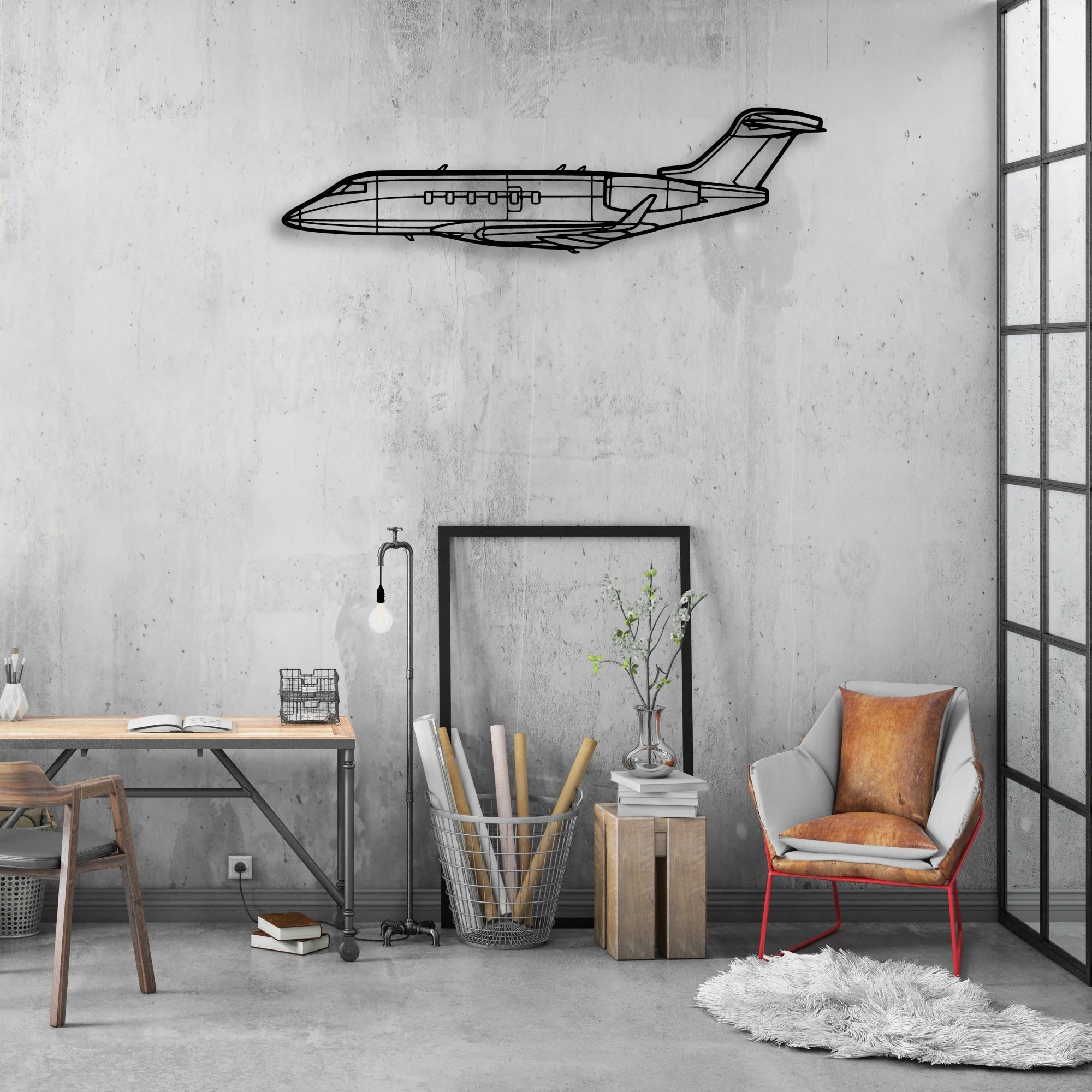 208B Grand Caravan EX Classic Aircraft Silhouette Metal Wall Art - Aviation Hangar Decor