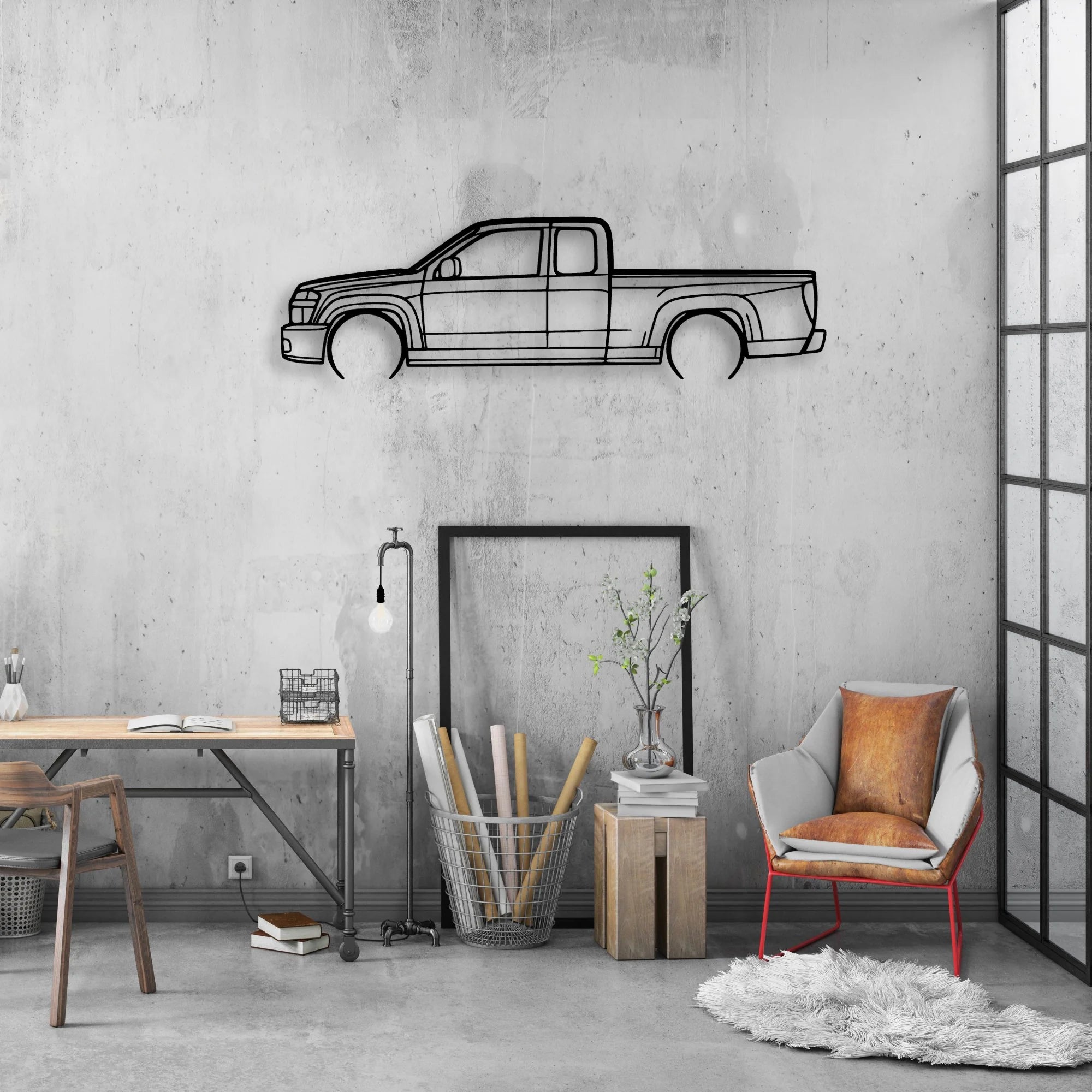 Rado Xtreme 2005 Classic Silhouette Metal Wall Art - Automotive Garage Decor