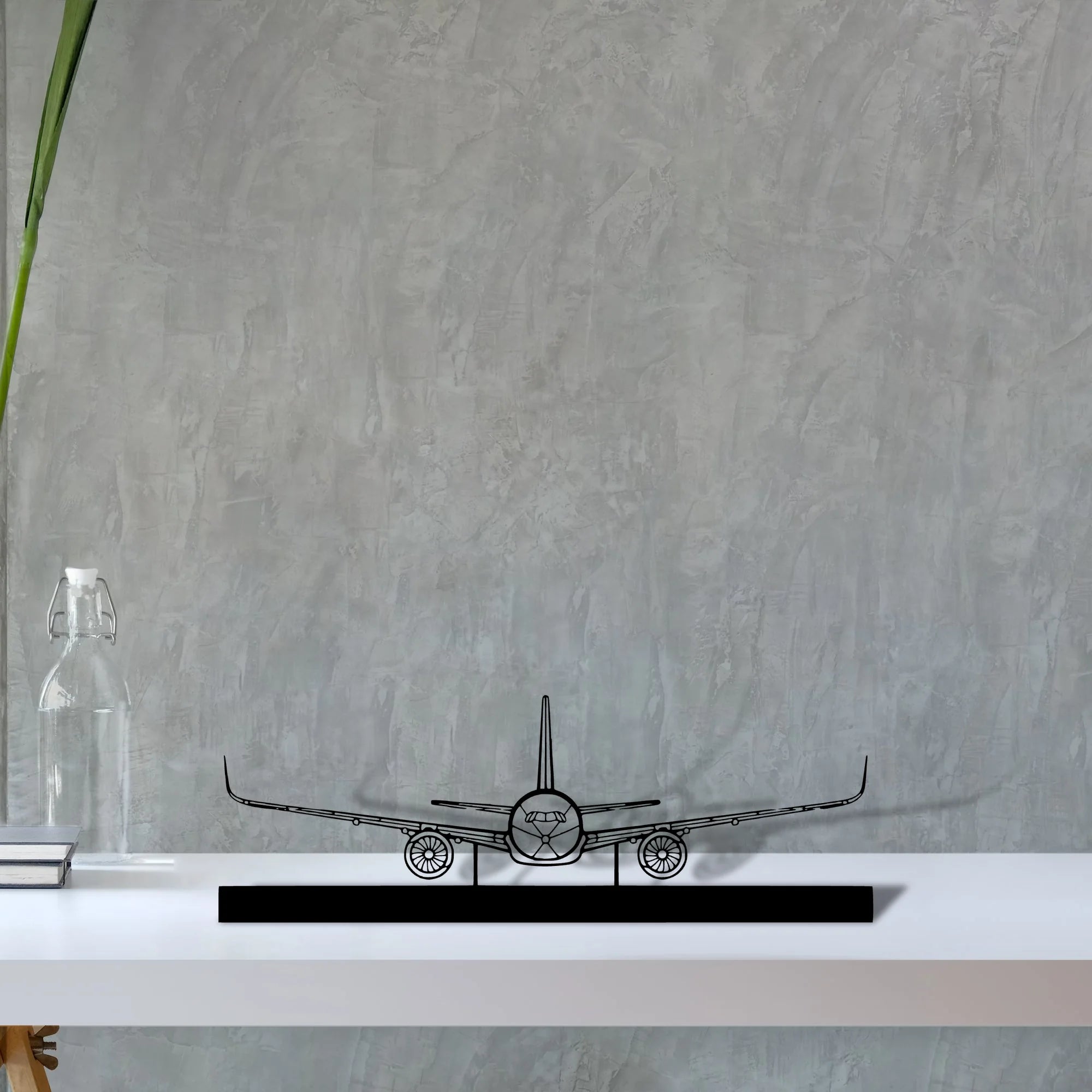 a350-2 Silhouette Metal Art Stand - Aero Silhouette