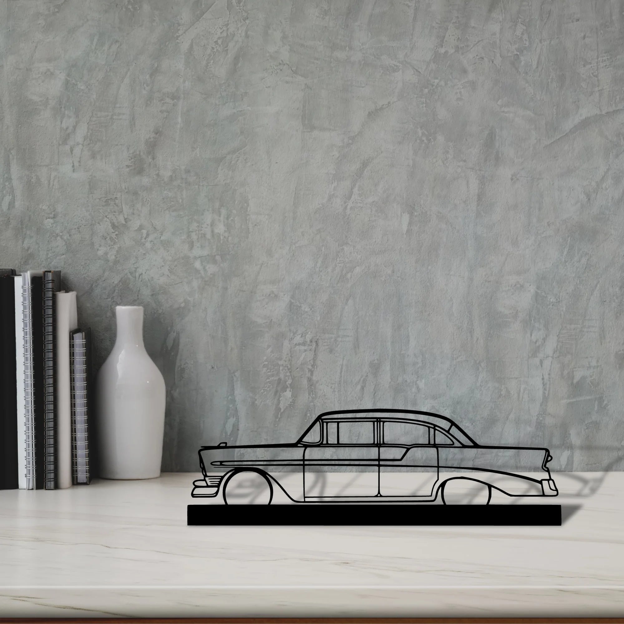 air-1956 Silhouette Metal Art Stand - Aero Silhouette