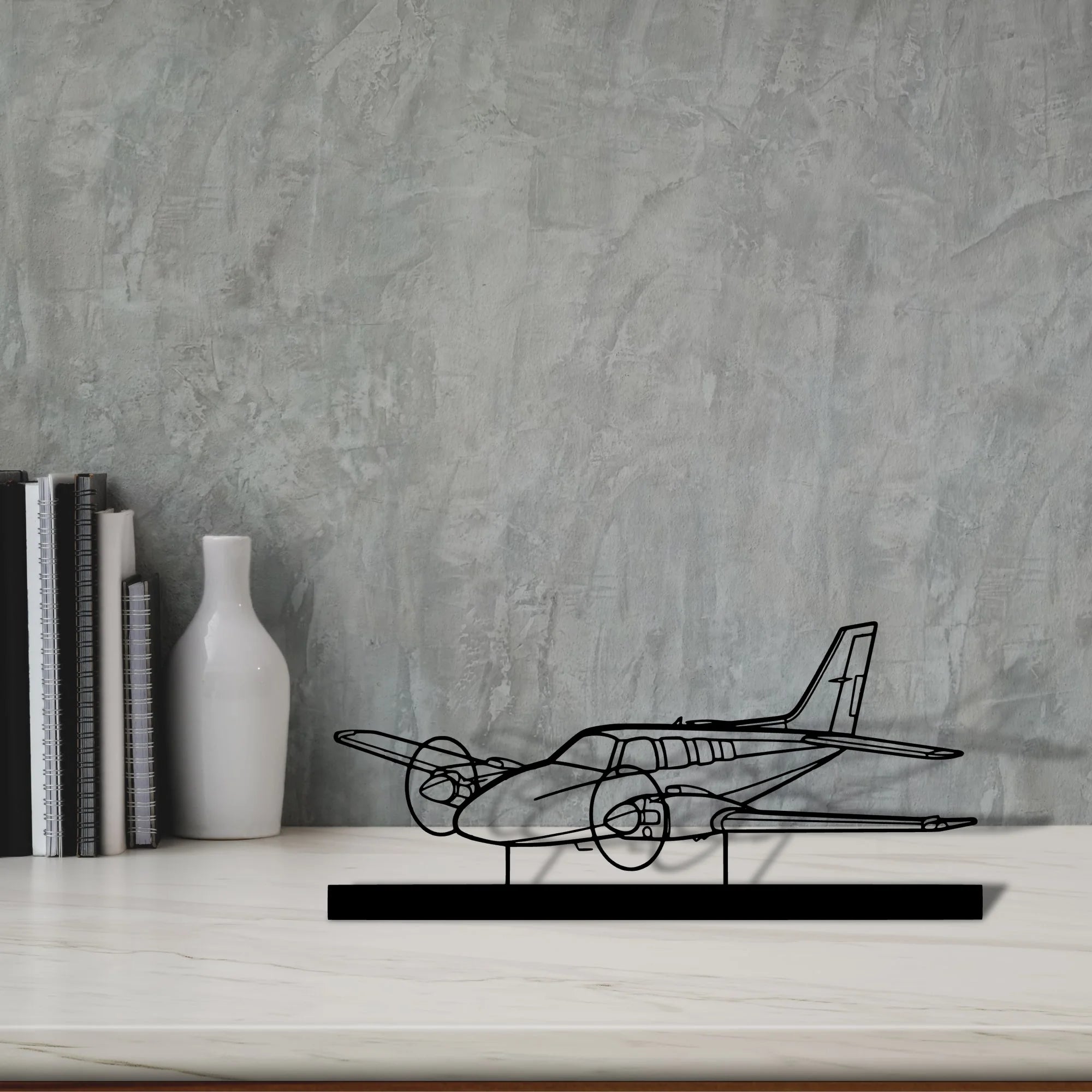 baron-58 Silhouette Metal Art Stand - Aero Silhouette