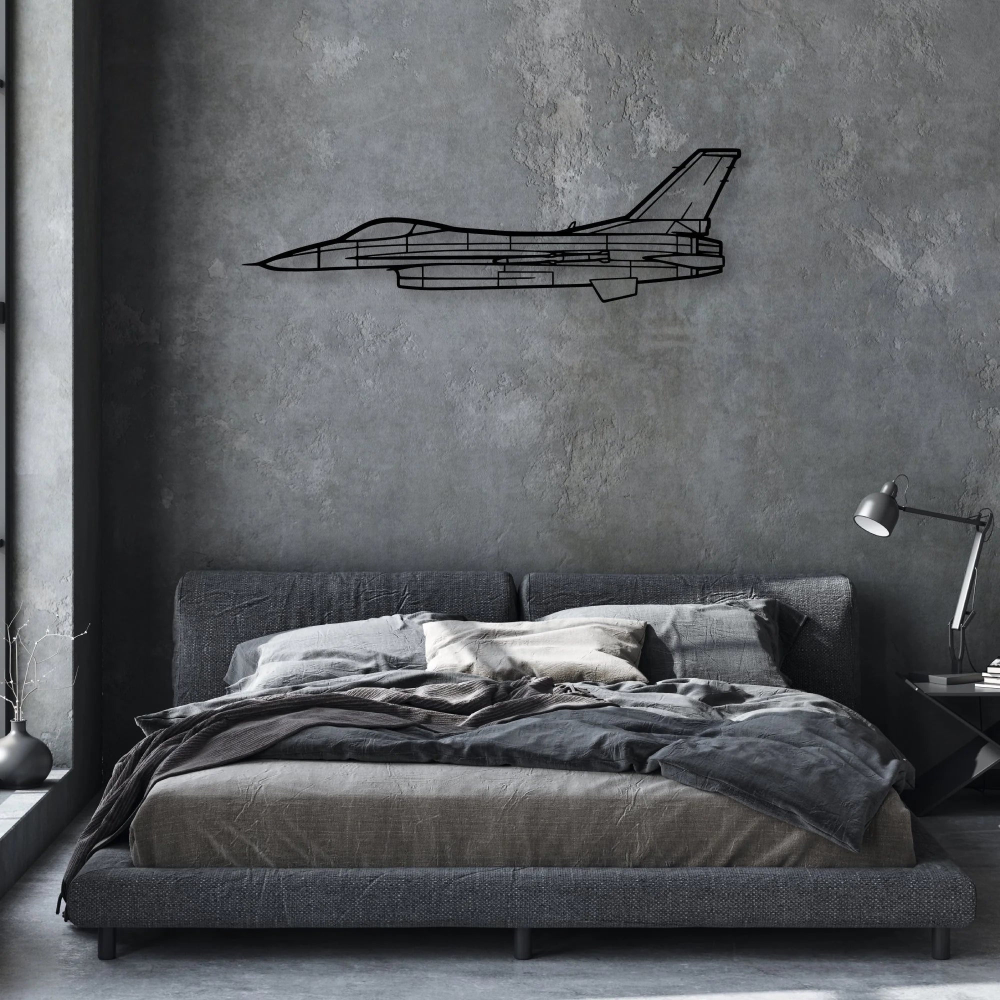 DE Havilland Beaver Classic Aircraft Silhouette Metal Wall Art - Aviation Hangar Decor