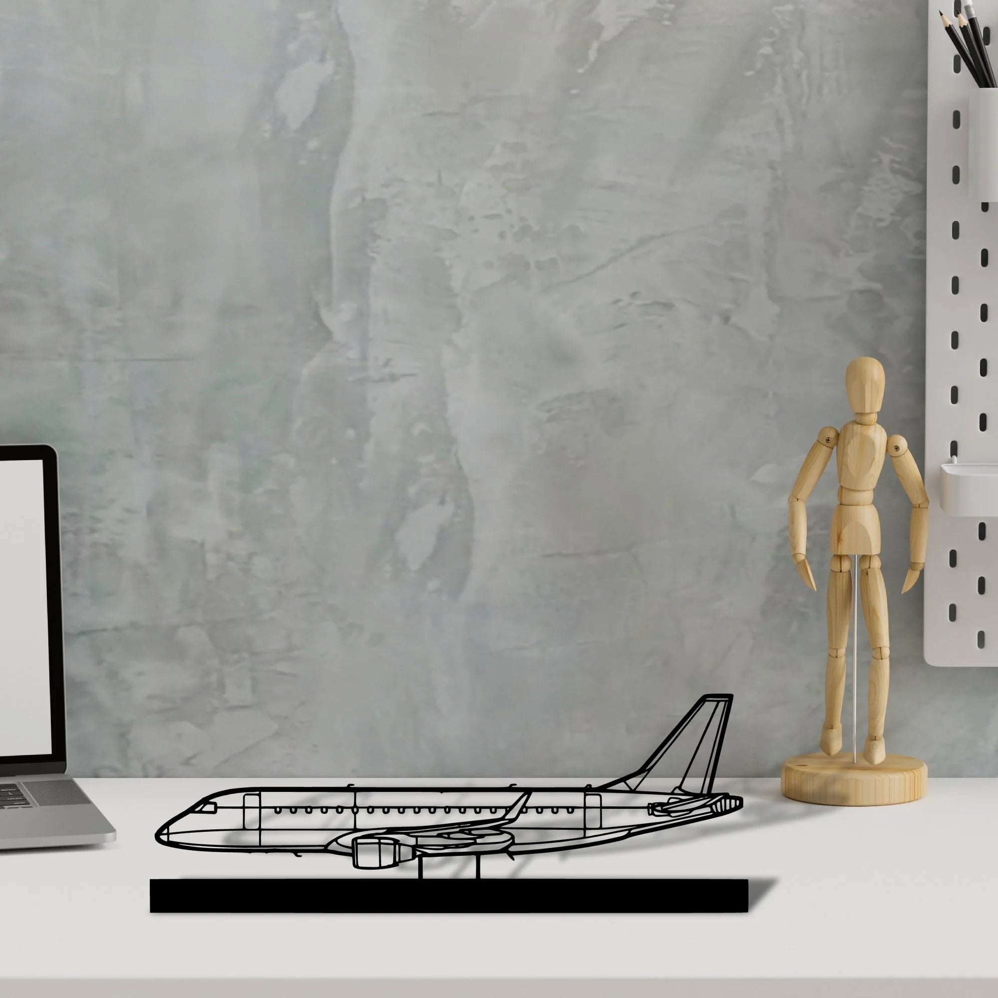 e175-2 Silhouette Metal Art Stand - Aero Silhouette