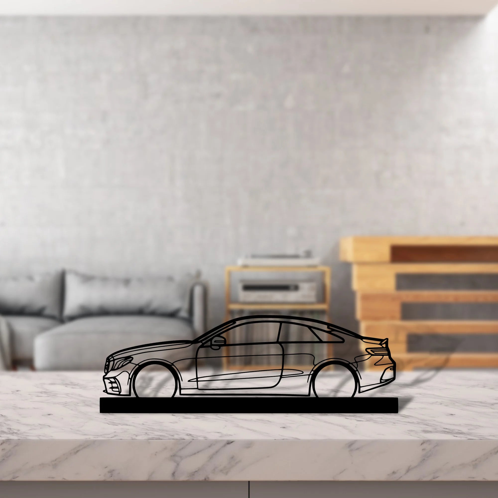 e53-amg-coupe Silhouette Metal Art Stand - Aero Silhouette