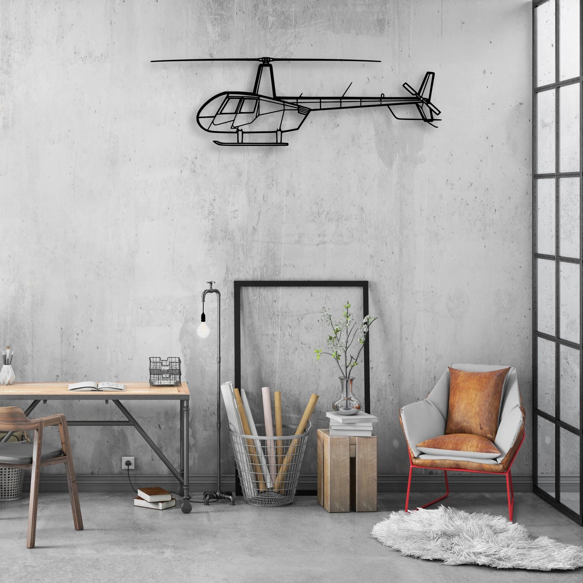 Falcon 900EX 2 Classic Aircraft Silhouette Metal Wall Art - Aviation Hangar Decor