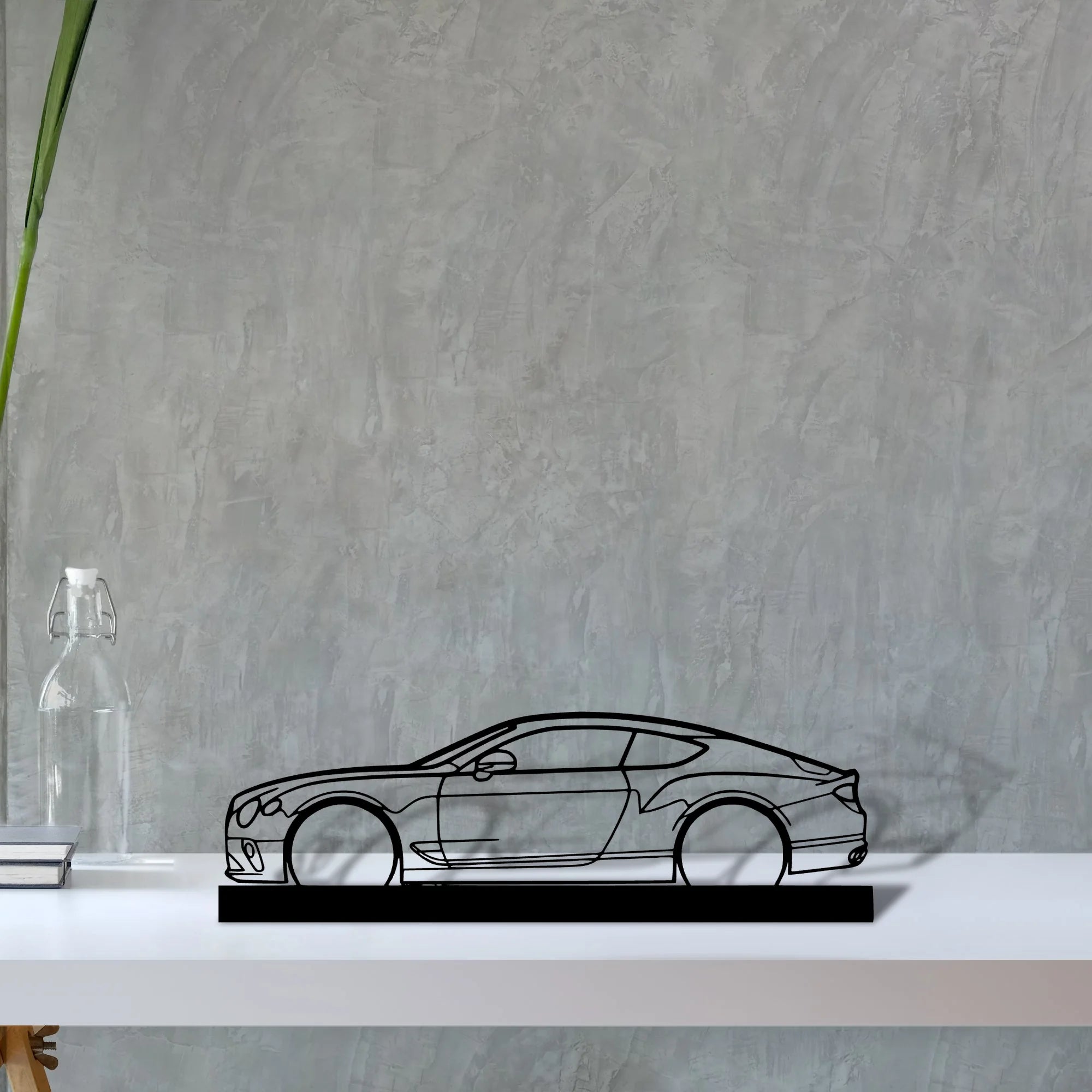 gt-continental Silhouette Metal Art Stand - Aero Silhouette