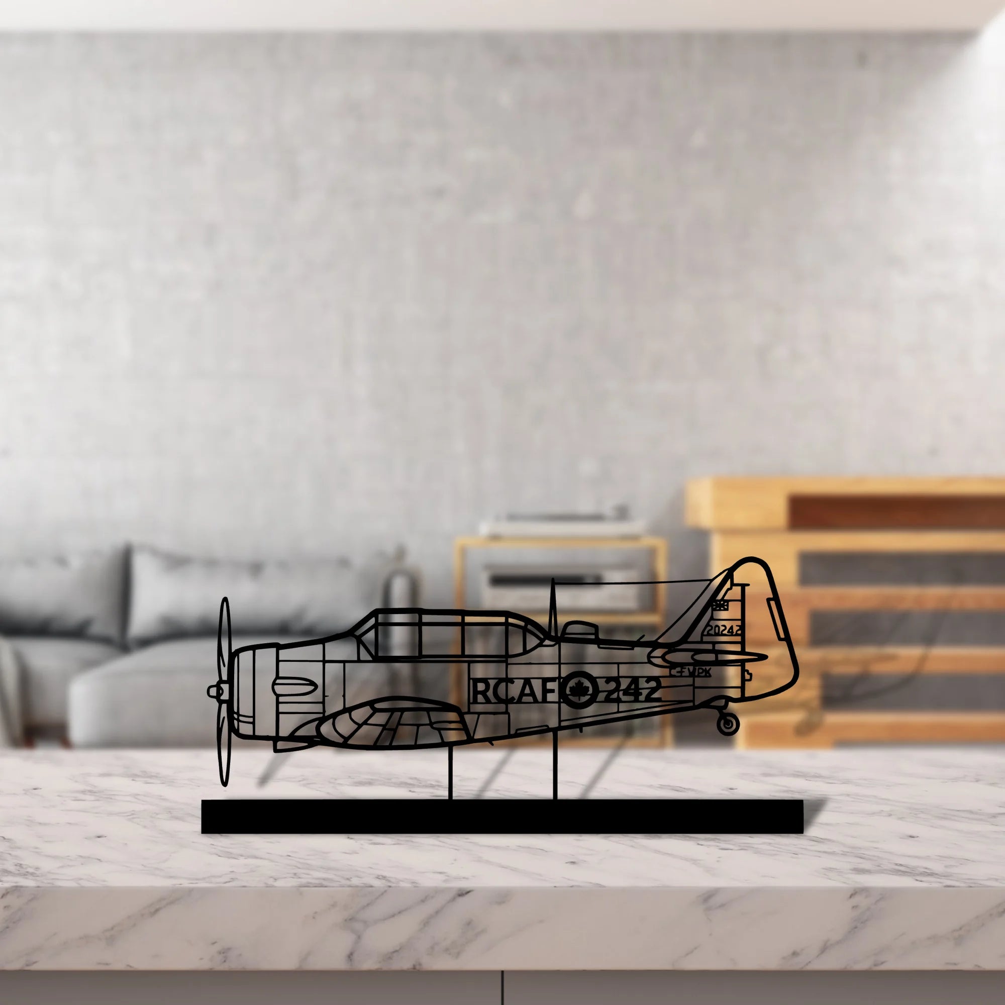 harvard Silhouette Metal Art Stand - Aero Silhouette