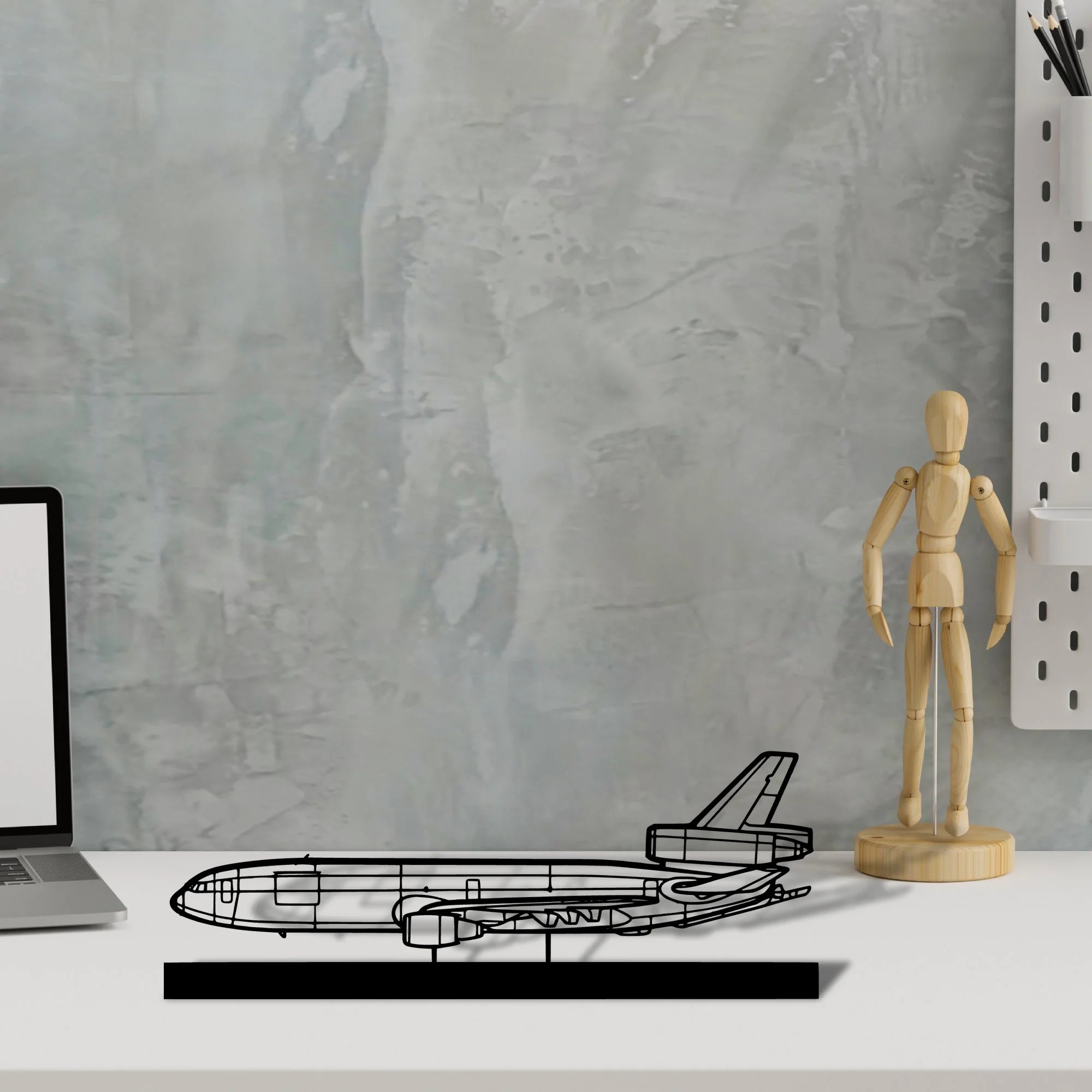 kc-10-extender-3 Silhouette Metal Art Stand - Aero Silhouette
