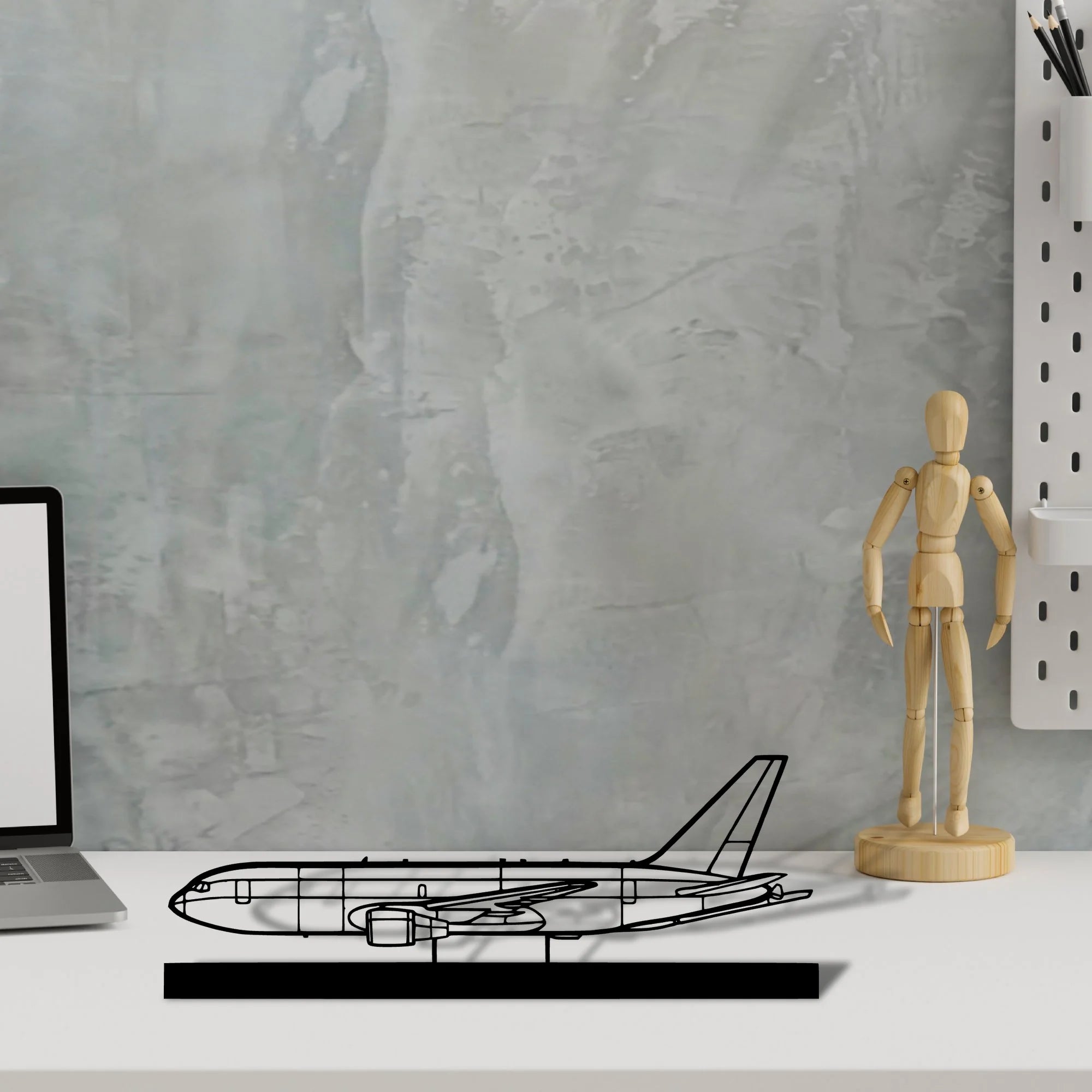kc-46-2 Silhouette Metal Art Stand - Aero Silhouette