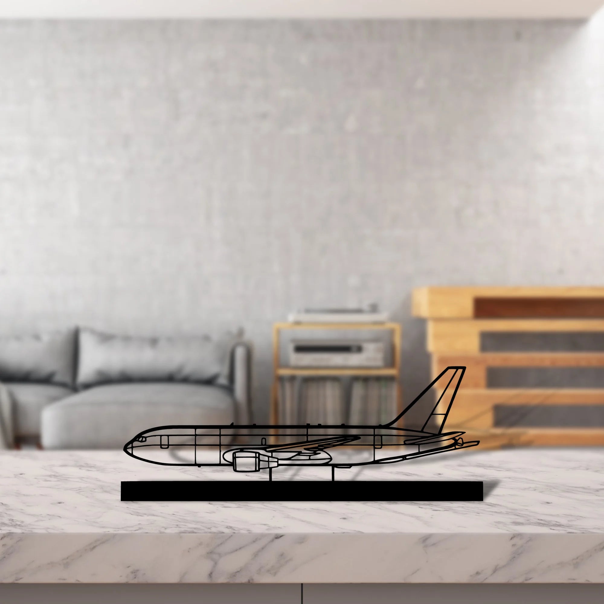 kc-46-2 Silhouette Metal Art Stand - Aero Silhouette