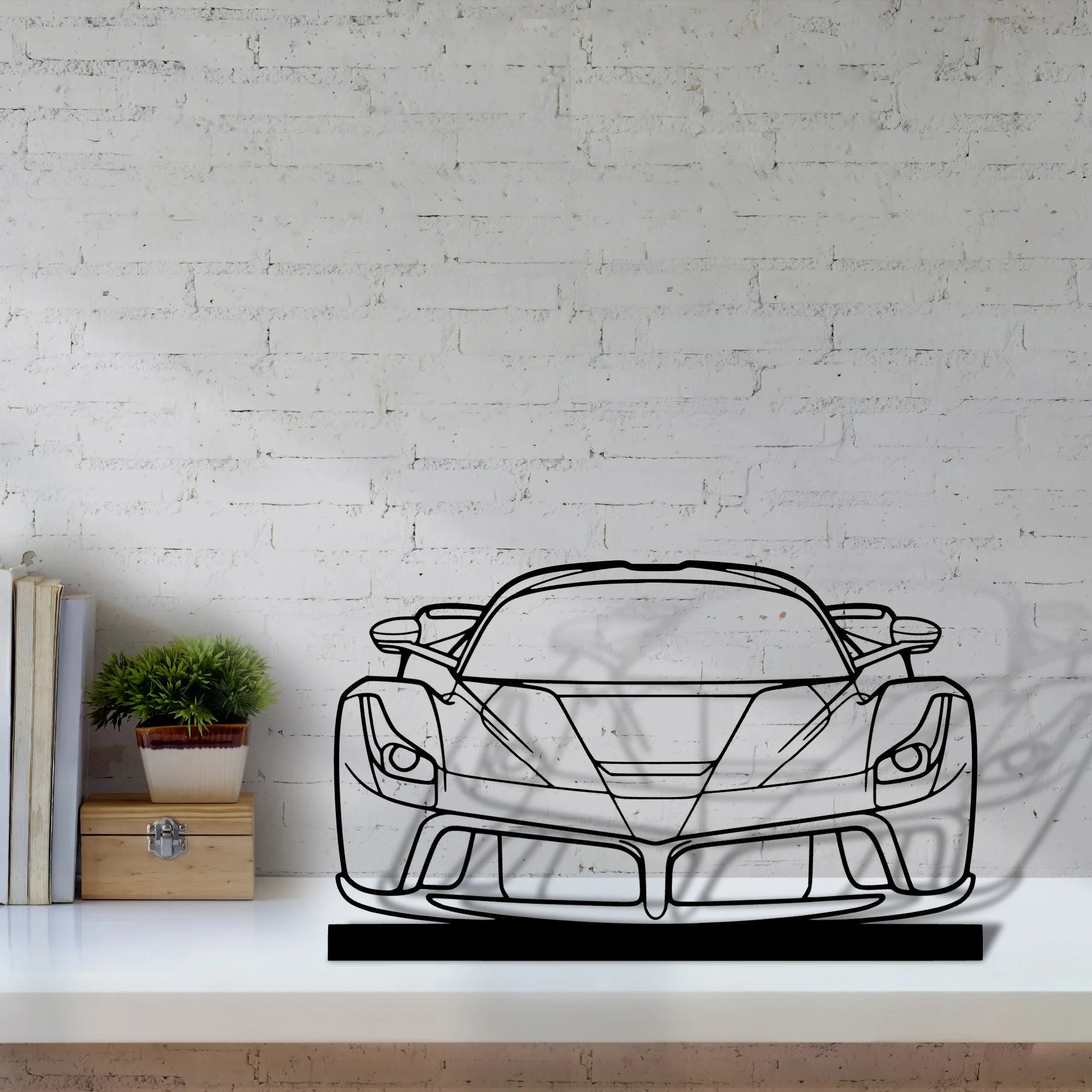 la Silhouette Metal Art Stand - Aero Silhouette