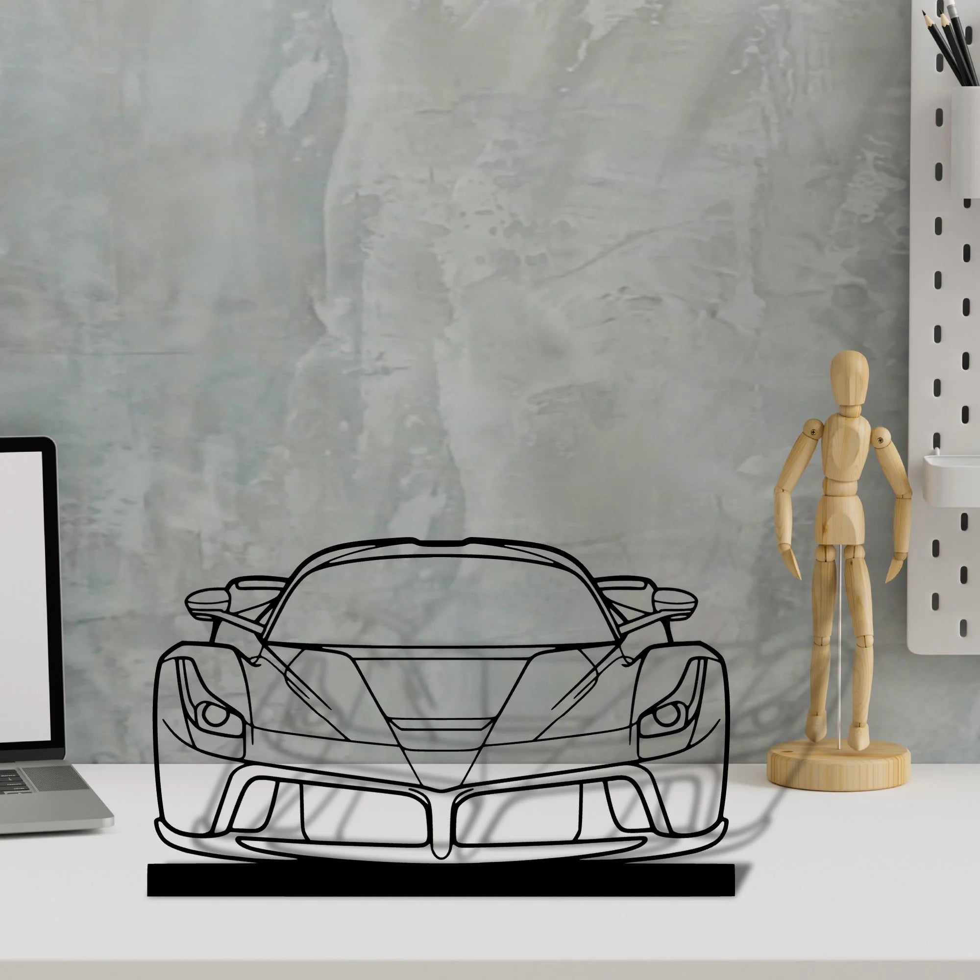 la Silhouette Metal Art Stand - Aero Silhouette