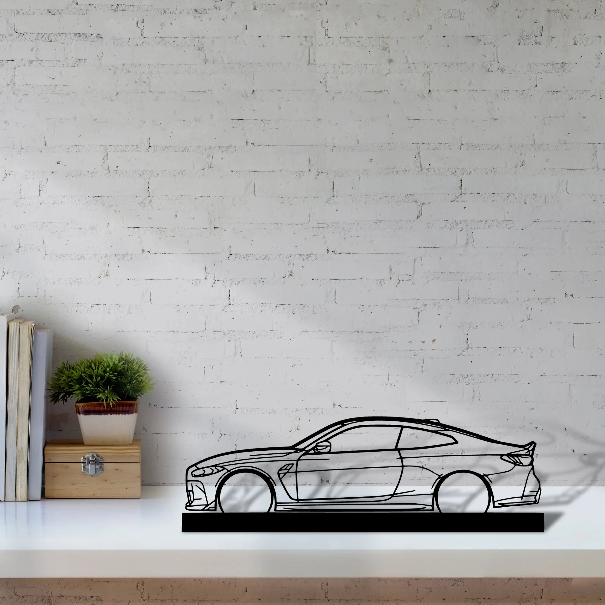 m4-csl-g82 Silhouette Metal Art Stand - Aero Silhouette
