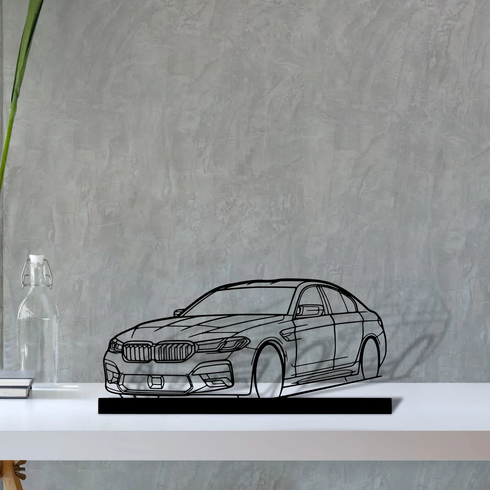 m5-comp-2023 Silhouette Metal Art Stand - Aero Silhouette
