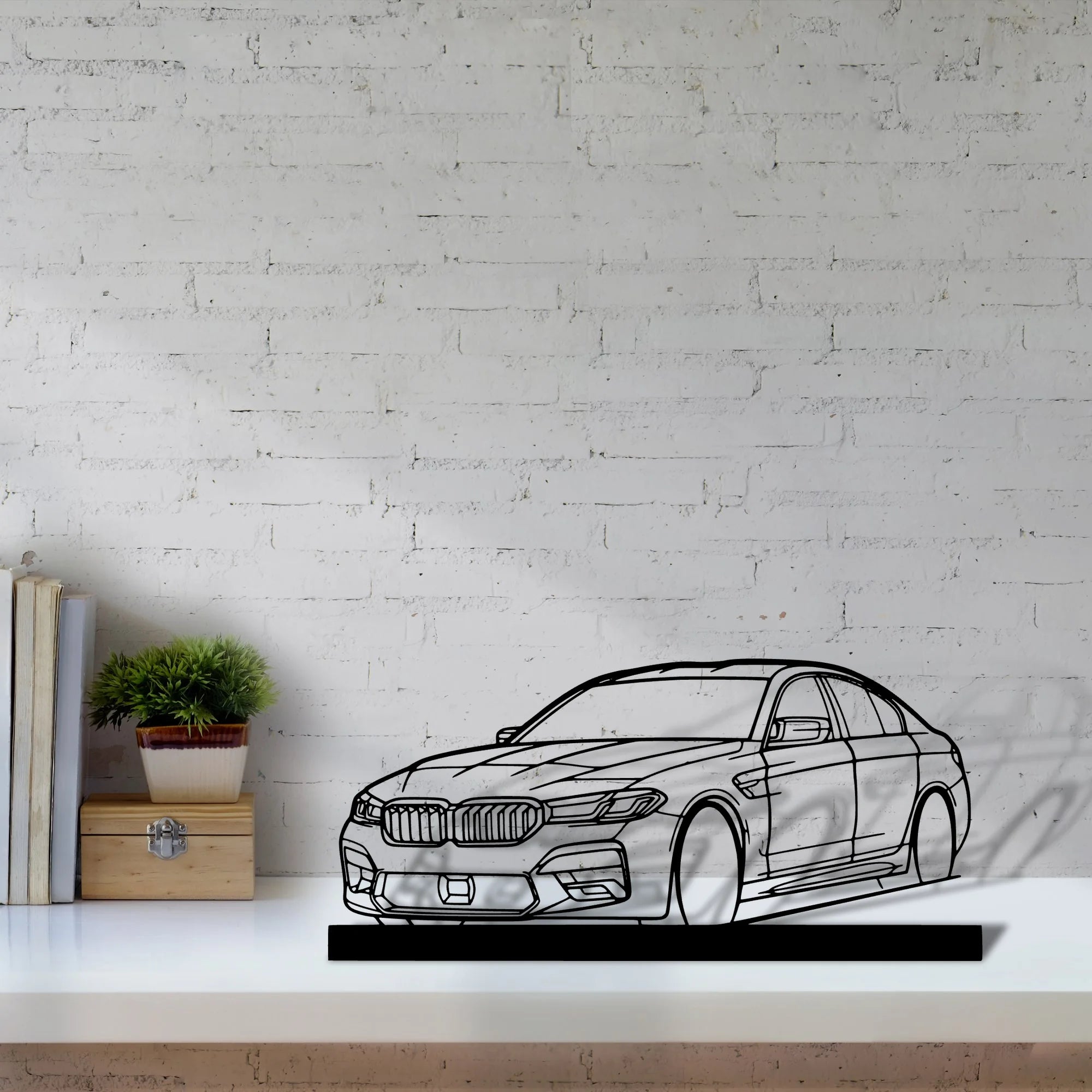 m5-comp-2023 Silhouette Metal Art Stand - Aero Silhouette