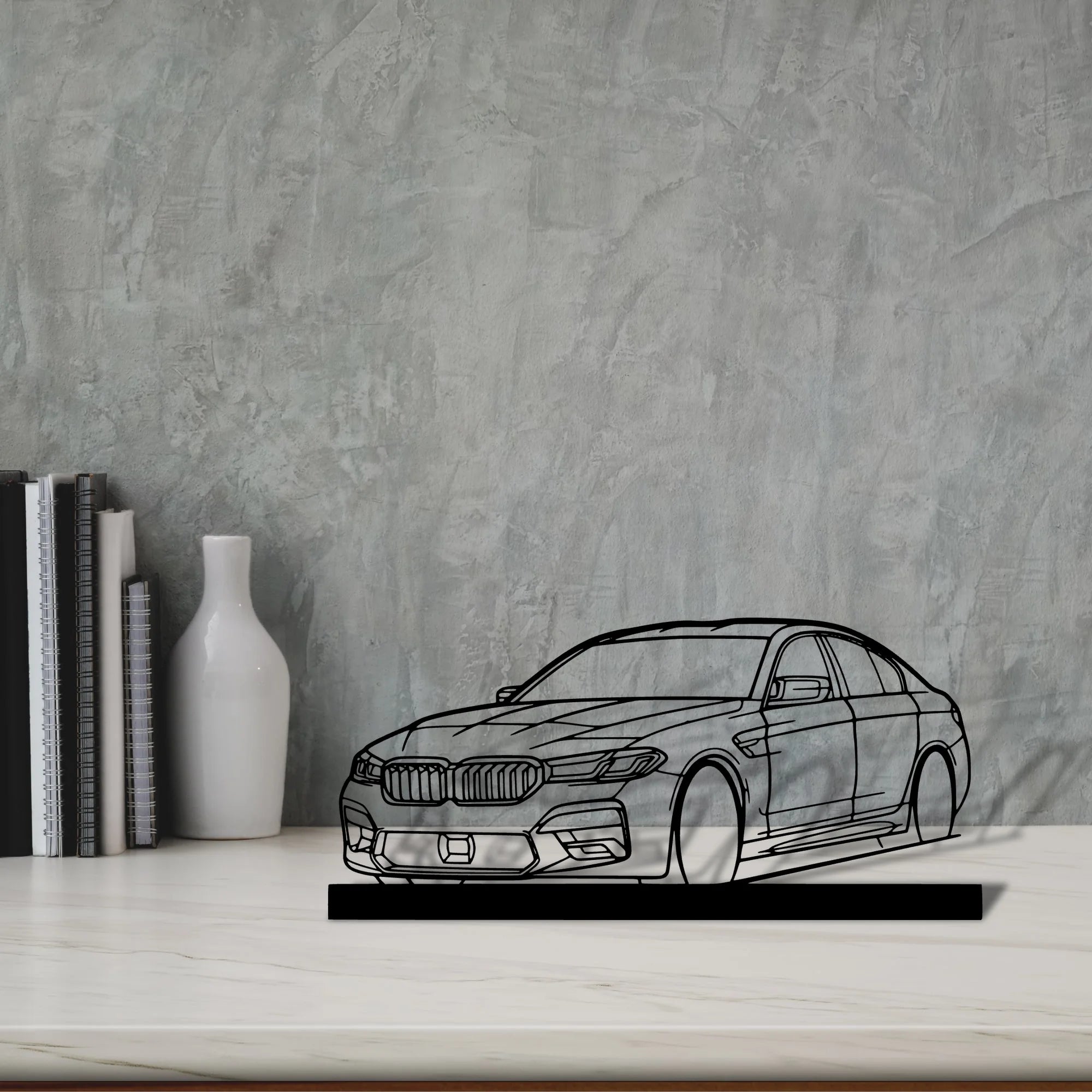 m5-comp-2023 Silhouette Metal Art Stand - Aero Silhouette