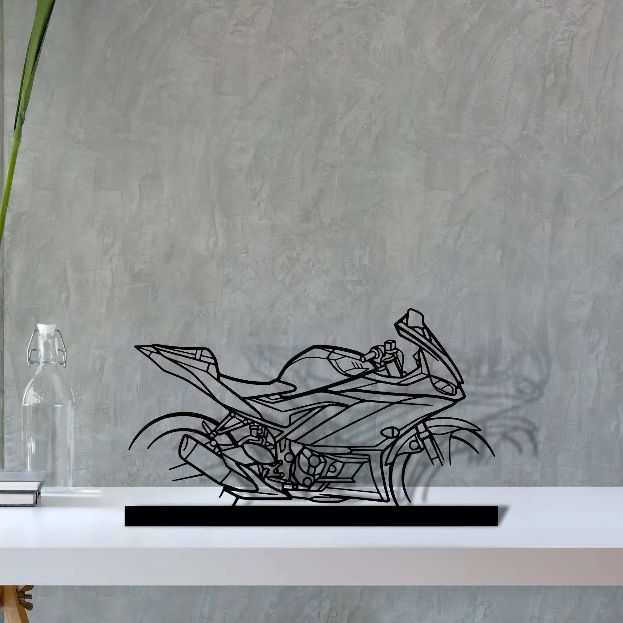 r3-rock Silhouette Metal Art Stand - Aero Silhouette