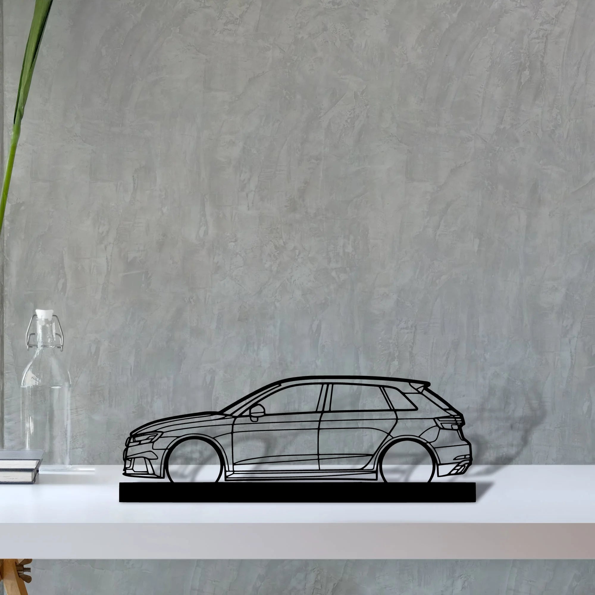 rs3-8v Silhouette Metal Art Stand - Aero Silhouette