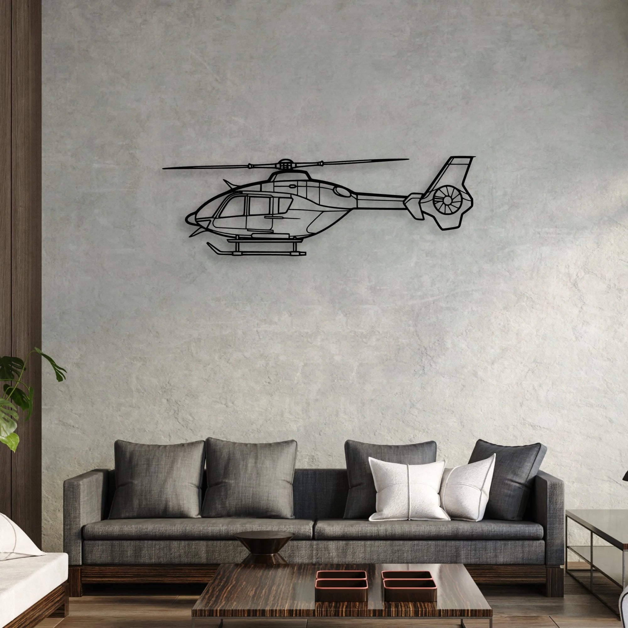 Stol CH-750 Classic Aircraft Silhouette Metal Wall Art - Aviation Hangar Decor