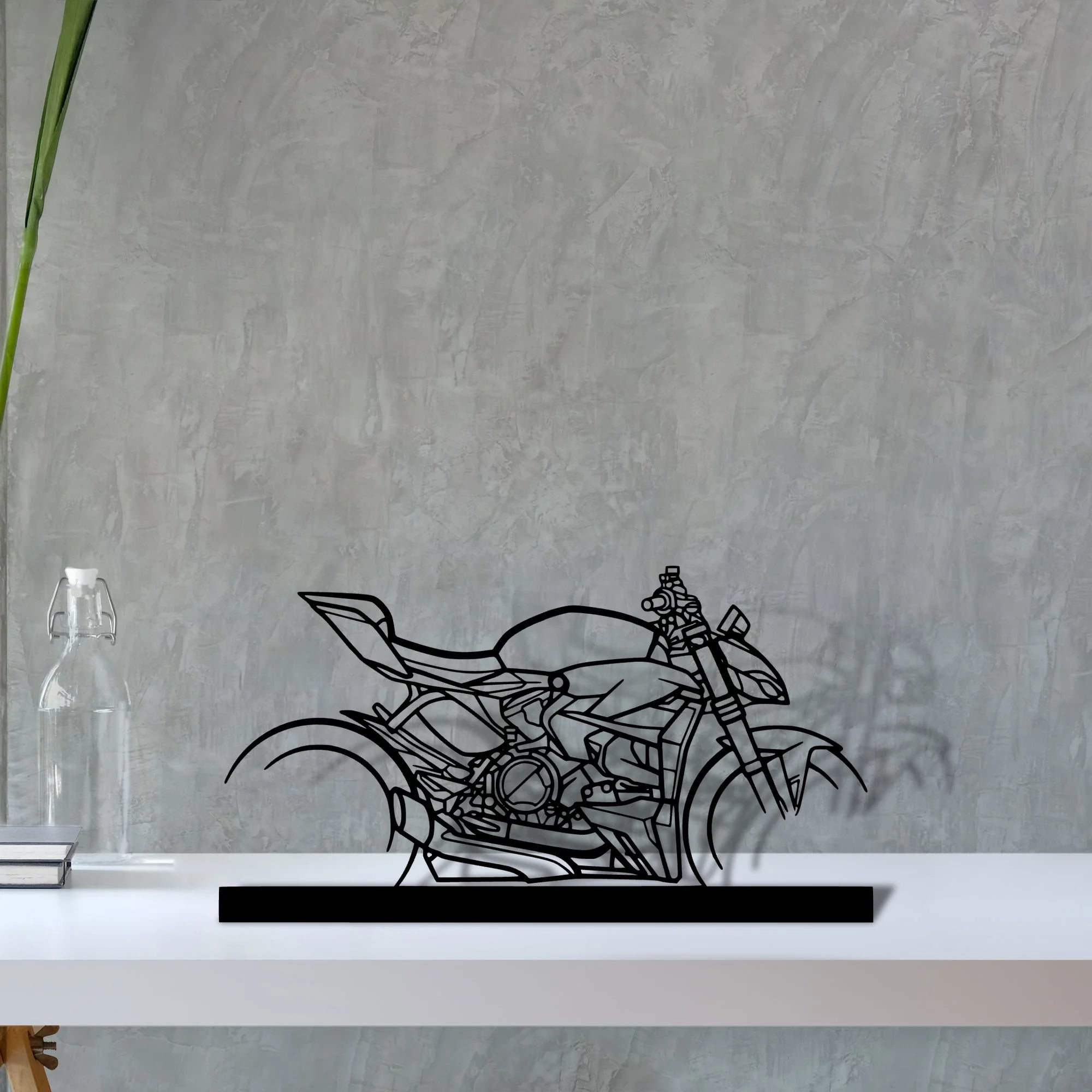 streetfighter-v2-2023 Silhouette Metal Art Stand - Aero Silhouette