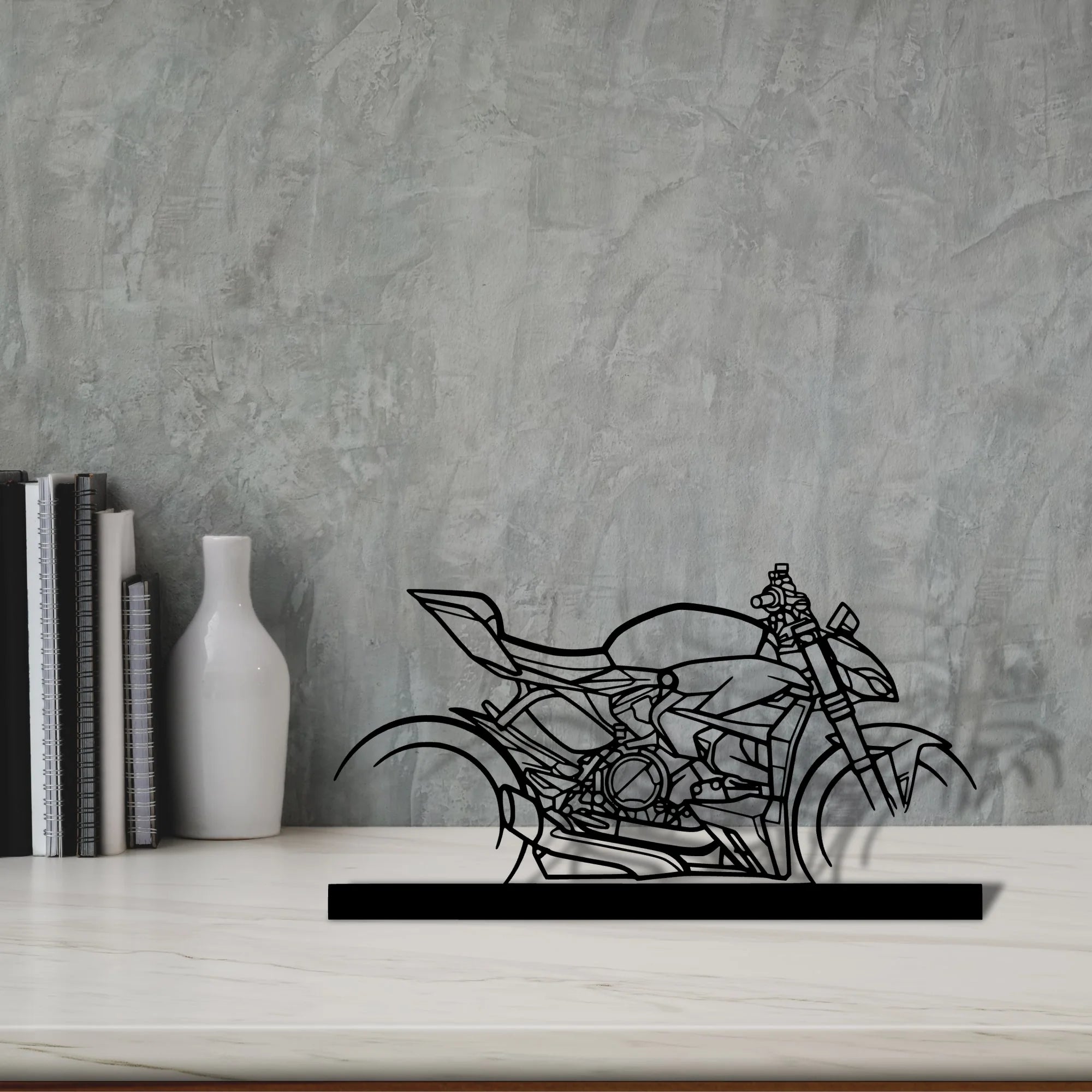 streetfighter-v2-2023 Silhouette Metal Art Stand - Aero Silhouette