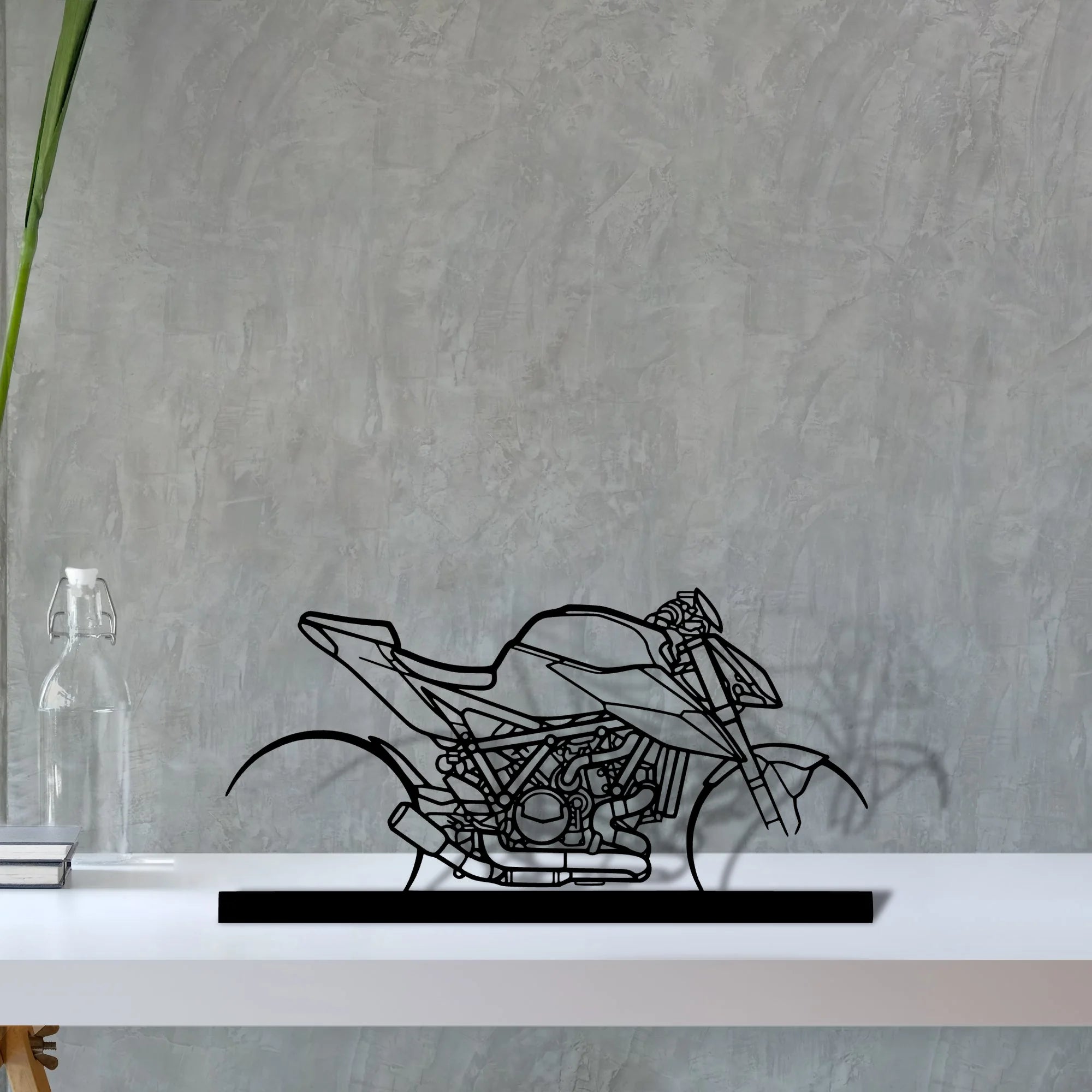 super-duke-r-1290 Silhouette Metal Art Stand - Aero Silhouette