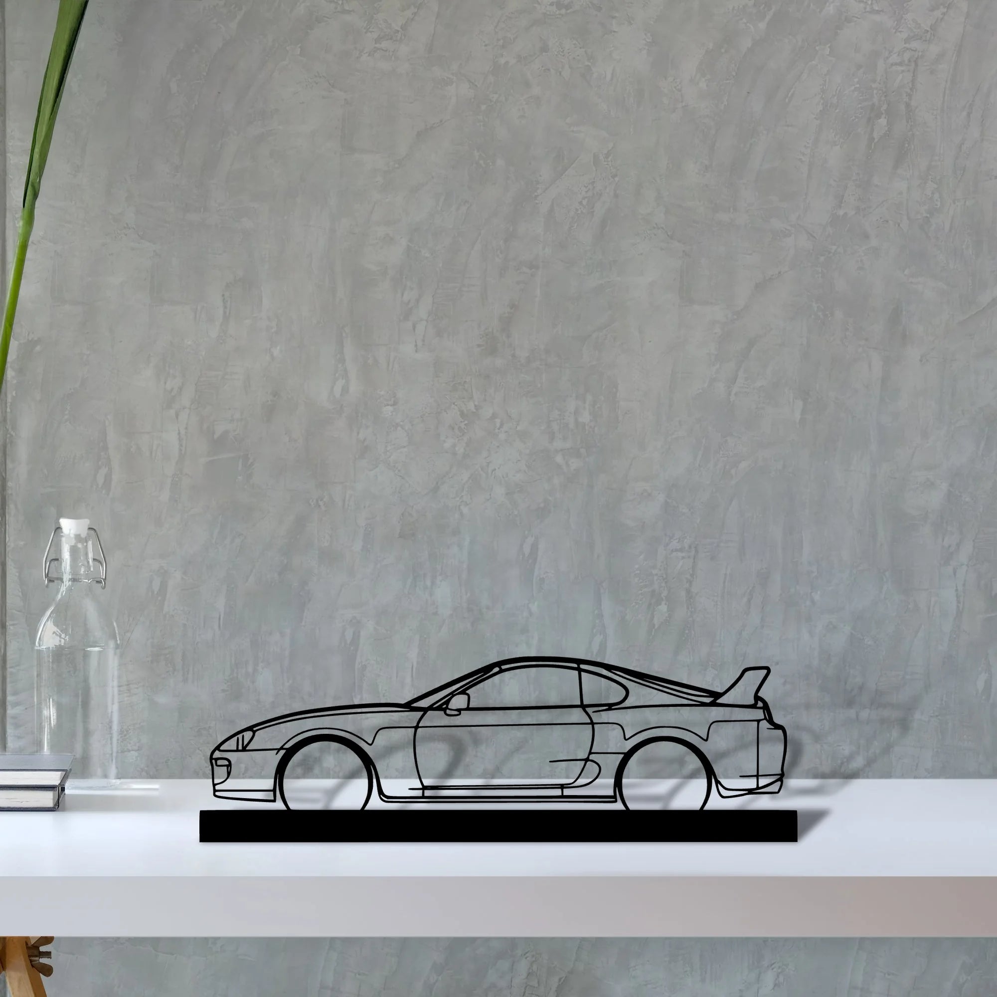 supra-1997 Silhouette Metal Art Stand - Aero Silhouette