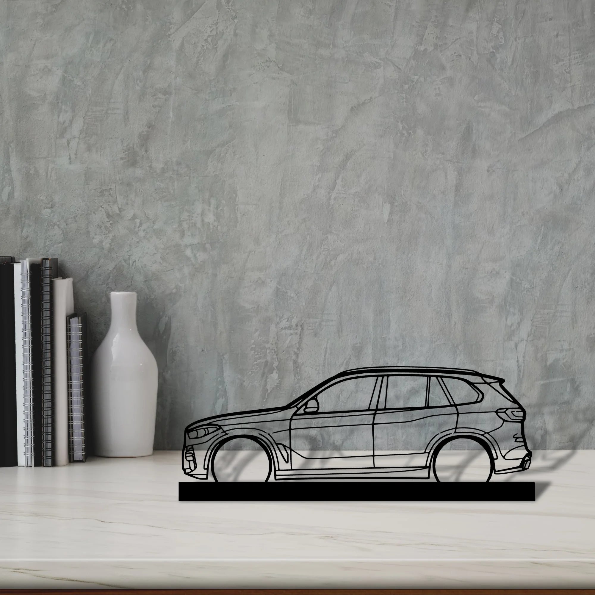 x5-g05 Silhouette Metal Art Stand - Aero Silhouette