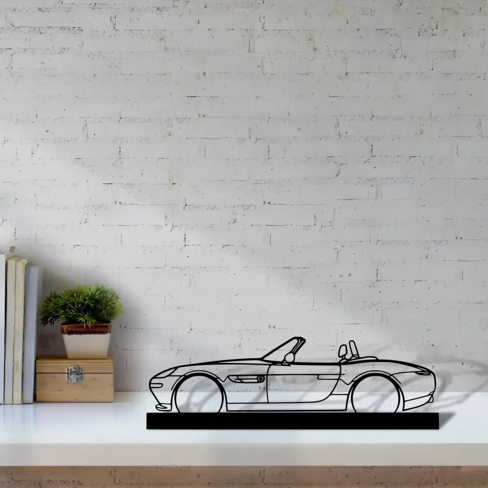 z8 Silhouette Metal Art Stand - Aero Silhouette