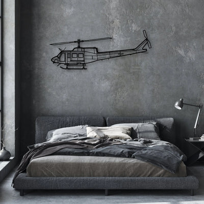 150 5 Classic Aircraft Silhouette Metal Wall Art - Aviation Hangar Decor