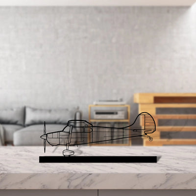 170b-10 Silhouette Metal Art Stand - Aero Silhouette