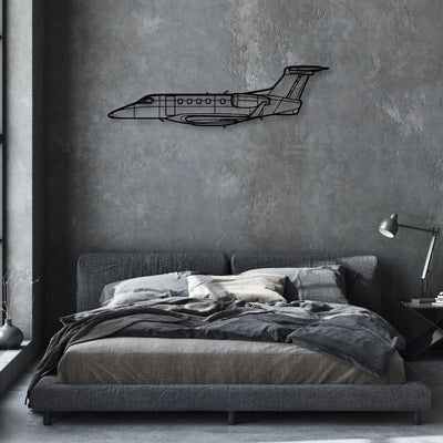 170B Float Classic Aircraft Silhouette Metal Wall Art - Aviation Hangar Decor