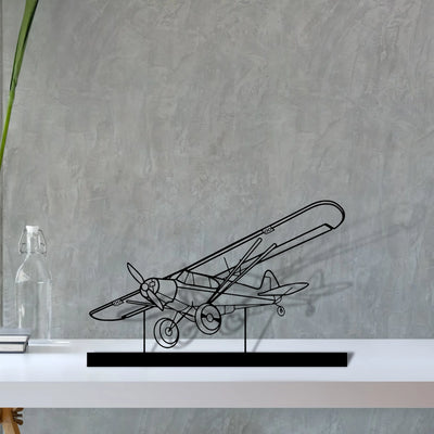 180-skywagon-4 Silhouette Metal Art Stand - Aero Silhouette