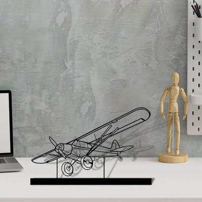180-skywagon-4 Silhouette Metal Art Stand - Aero Silhouette