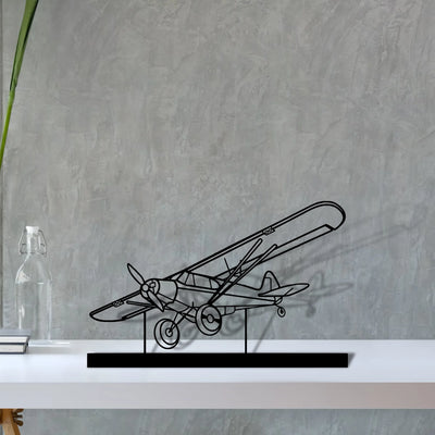 180-skywagon Silhouette Metal Art Stand - Aero Silhouette