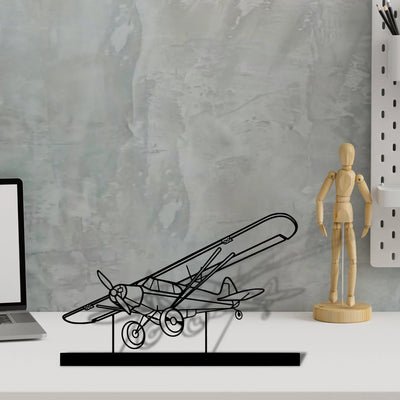180-skywagon Silhouette Metal Art Stand - Aero Silhouette