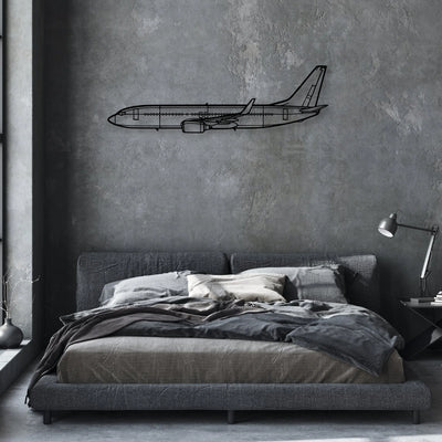 182P Skylane 3 Classic Aircraft Silhouette Metal Wall Art - Aviation Hangar Decor