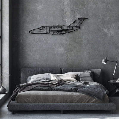 182P Skylane Classic Aircraft Silhouette Metal Wall Art - Aviation Hangar Decor