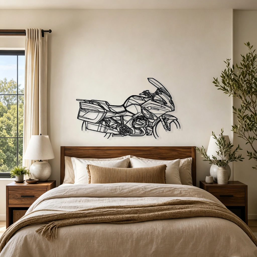 2023 R1250 RT Silhouette Metal Wall Art - Classic Car Garage Decor