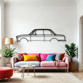 2002 1972 Classic Silhouette Metal Wall Art - Automotive Garage Decor