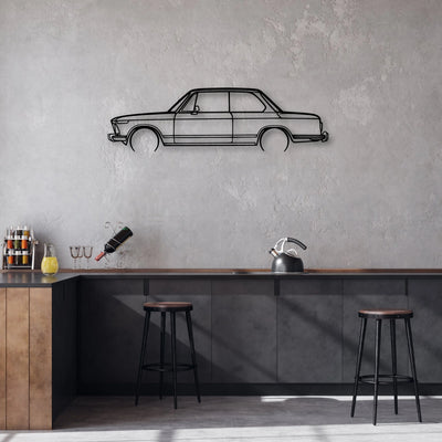 2002 Ti 1974 2 Classic Silhouette Metal Wall Art - Automotive Garage Decor