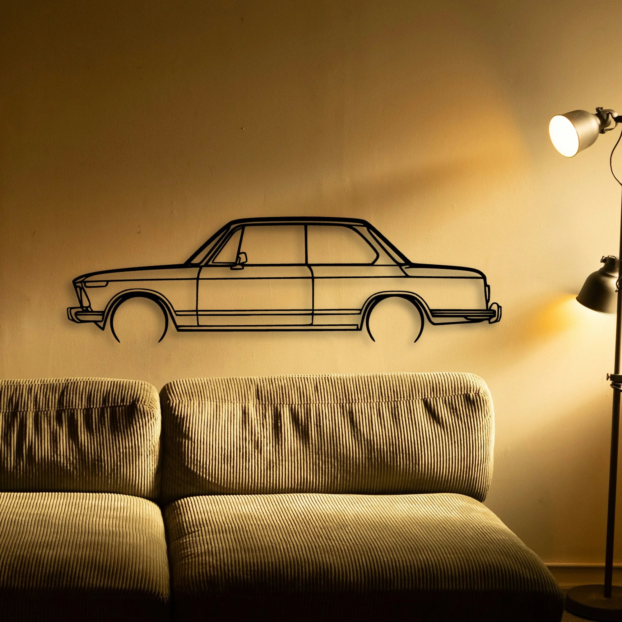 2002 Ti 1974 2 Classic Silhouette Metal Wall Art - Automotive Garage Decor