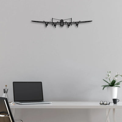 201 Standard Libelle 5 Classic Aircraft Silhouette Metal Wall Art - Aviation Hangar Decor