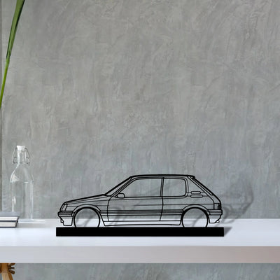 205-gti Silhouette Metal Art Stand - Aero Silhouette
