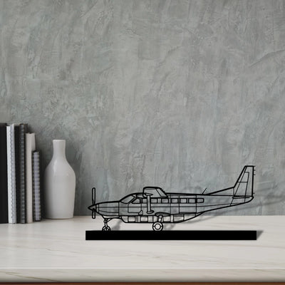 208-caravan Silhouette Metal Art Stand - Aero Silhouette