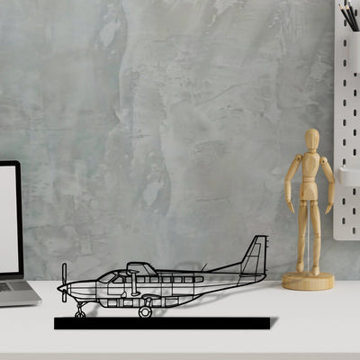 208-caravan Silhouette Metal Art Stand - Aero Silhouette