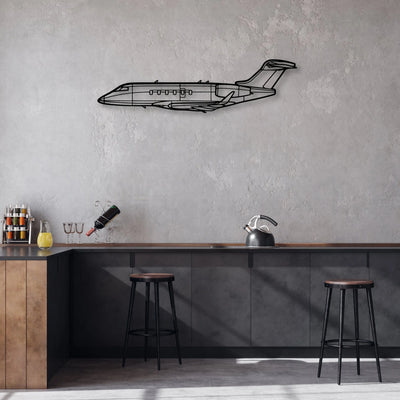 208B Grand Caravan EX Classic Aircraft Silhouette Metal Wall Art - Aviation Hangar Decor