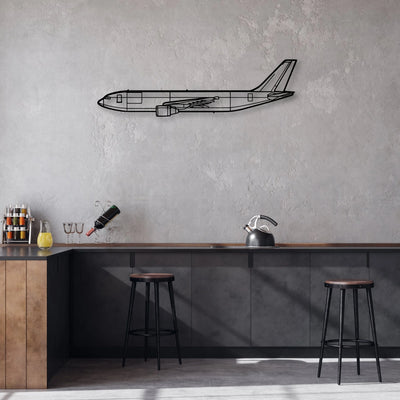 210 Centurion Classic Aircraft Silhouette Metal Wall Art - Aviation Hangar Decor